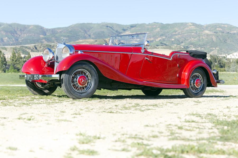  Mercedes-Benz 500K Tourer by Mayfair 1934 года  (фото 18 из 21)